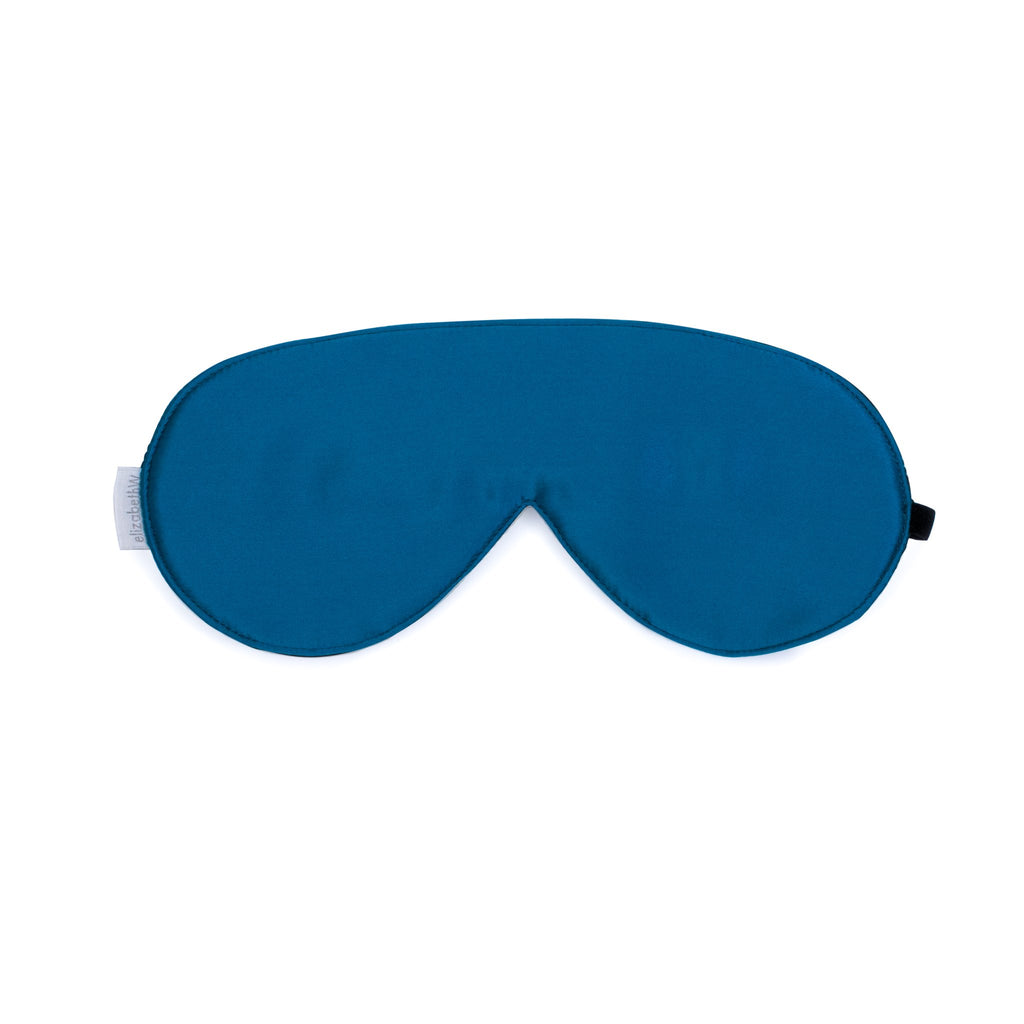Teal Silk Sleep Mask