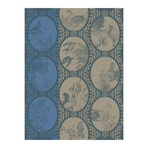 Josephine Blue Tea Towel